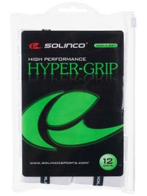 Solinco Hyper-Grip Overgrip 12 Pack White