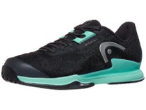 Head Sprint Pro 3.5 Black/Teal Men's Shoes