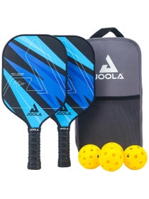 JOOLA Ben Johns Blue Lightning Pickleball Paddle Set