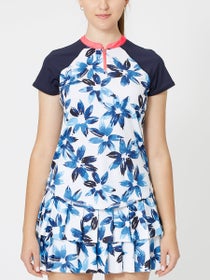 Jofit Women's Blue Agave Aloha Sun Top