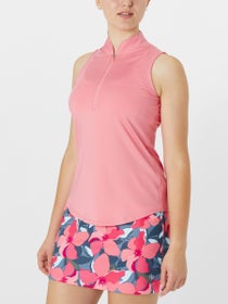 Jofit Women's Sherbet Scallop Mock Tank