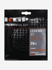 KLIP Legend Natural Gut 17/1.25 String Half Set