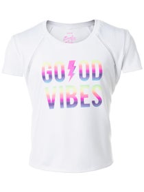 Lucky in Love Girl's Feeling The Vibe Top