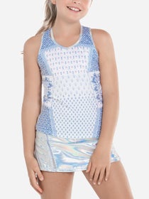 Lucky in Love Girl's Ikat All In Tank