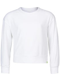 Lucky in Love Girl's LUV Hype Long Sleeve - White