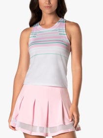 Lucky in Love Women's Deco Stripe Tank