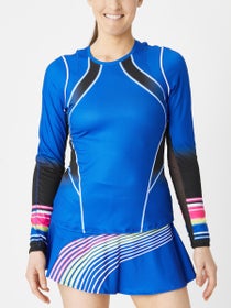 Lucky in Love Women's Neon Lights Long Sleeve Top