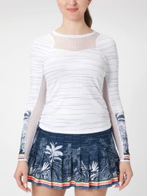 Lucky in Love Women's Palms D'Amour Long Sleeve Top