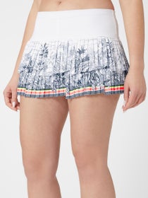 Lucky in Love Women's Palms D'Amour Pleat Skirt