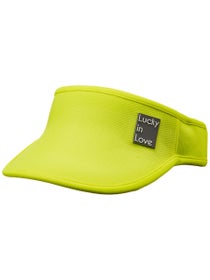 Lucky In Love Stretch Visor - Yellow