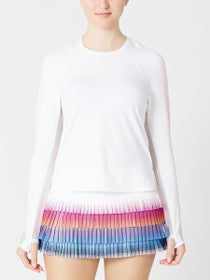 Lucky in Love Women's Shock Wave Long Sleeve Top