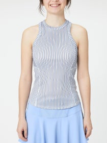Lucky in Love Women's Tech Architect Stripe Tank