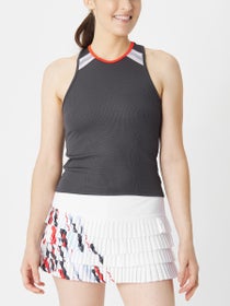 Lucky in Love Women's Tech Cutout Crop Tank