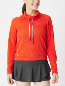 Lucky in Love Women's Tech High Neck Pullover