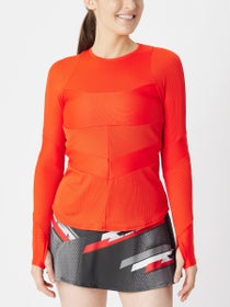 Lucky in Love Women's Tech Reflect Long Sleeve Top