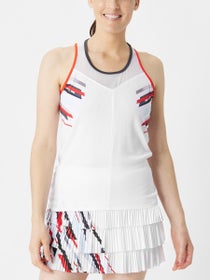 Lucky in Love Women's Tech Tie Back Tank