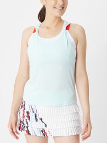 Lucky in Love Women's Tech Twist Tank