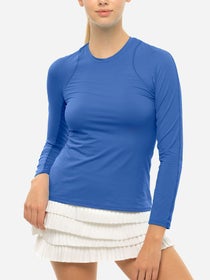 Lucky in Love Women's L-UV Breeze LS Top - Bluemarine