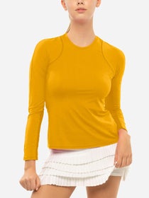 Lucky in Love Women's L-UV Breeze LS Top - Fire