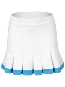 Li Mi Girl's Moroccan Morning Pleat Trim Skirt