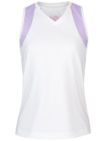 Li Mi Girl's Pansies Colorblock Tank