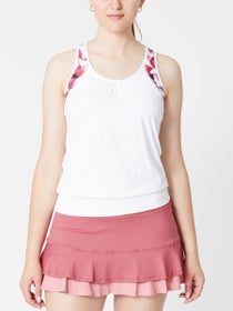 LIJA Women's Desert Rose Relaxed Twist Tank
