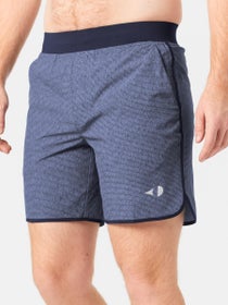 Grand Slam Men's Spring Heather Stripe Print Short