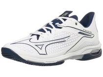 Mizuno Wave Exceed Tour 6 Wh/Dress Bl Men's Shoes 