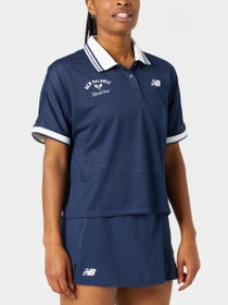 New Balance Women's Core Tournament Polo - Navy