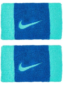 Nike Summer Swoosh Doublewide Wristband Night/Cactus