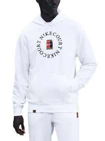 Nike Men's Heritage Fleece Pullover Hoodie - White