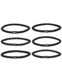 Nike Flex 6 pack Hairties - Black