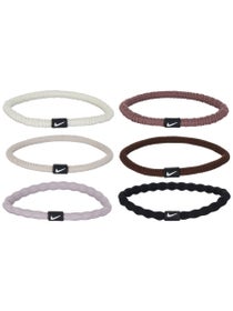 Nike Flex 6 pack Hairties - Brown