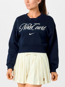Nike Women's Spring Court Crop Fleece Crewneck