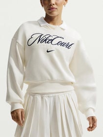 Nike Women's Spring Court Crop Fleece Crewneck