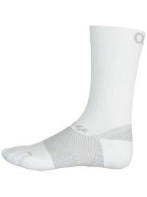 OS1st Plantar Fasciitis Crew Sock White