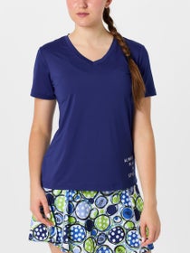 Pickleball Bella Women's Short Sleeve - Navy