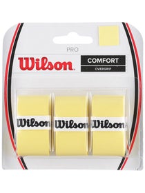 2 Pack - Wilson Pro Overgrip 3 Pack (White)