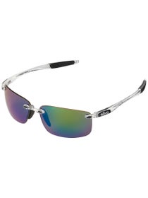 Revo Descend N Rimless Sunglasses   Crystal / Evergreen
