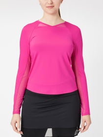 SanSoleil Women's SolTek Long Sleeve - Fuchsia