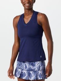 Sofibella Women's UV Racer Tank - Navy