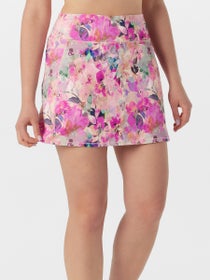 Skechers Women's Gowalk Seascape Floral Skirt - Peach