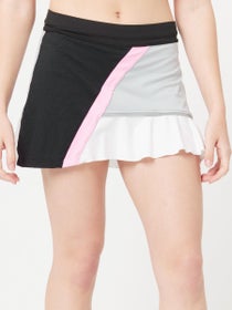 Sofibella Women's Reflective Colorblock Skirt