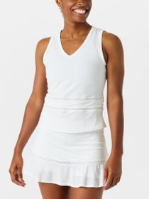 Sofibella Women's Tres Blanc V-Neck Tank
