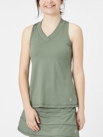 Sofibella Women's UV Racer Tank - Army