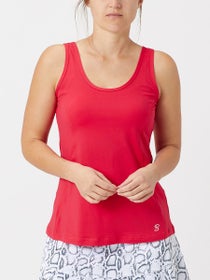 Sofibella Women's UV X-Back Tank Berry Red