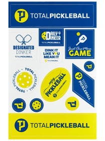 Total Pickleball Sticker Sheet