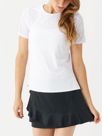 Tail Women's Essential Katy Short Sleeve - White