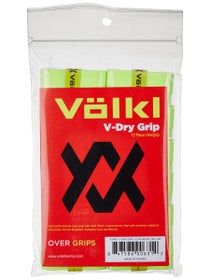 Volkl V-Dry Overgrip 12-Pack Neon Yellow