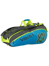 Volkl Tour Combi Bag Charcoal/Neon Blue/Silver